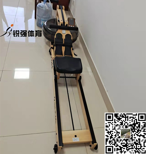 淄博某小区业主在KY开元888选购的划船机